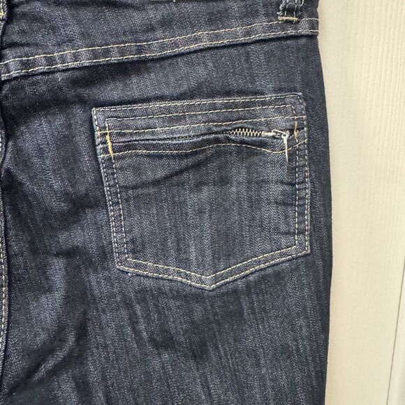 Exocet Blue Jeans Straigh Leg Denim‎ Dark Wash Women's Size 14 - Picture 5 of 8